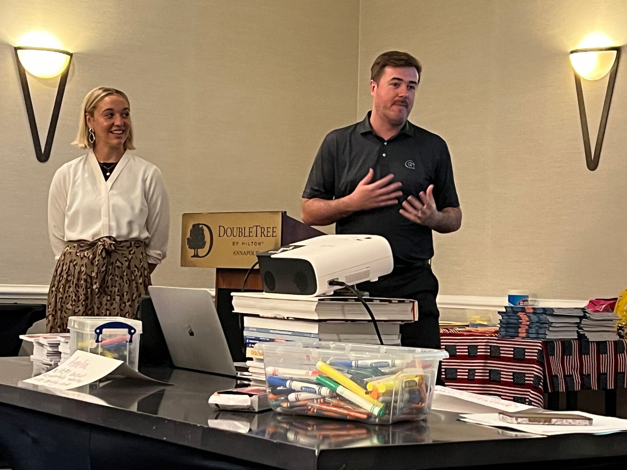 CERL's Dr. Patrick McSweeney and Jamie Joseph present at the MLPP Institute.