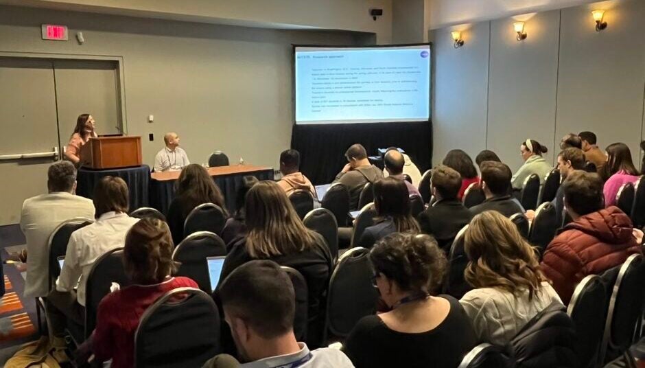 Dr. Diana Owen speaks at NCSS conference on perception gap research