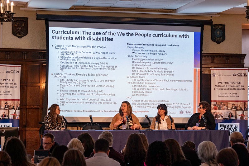 Panelists: Promising Practices for Students with Disabilities