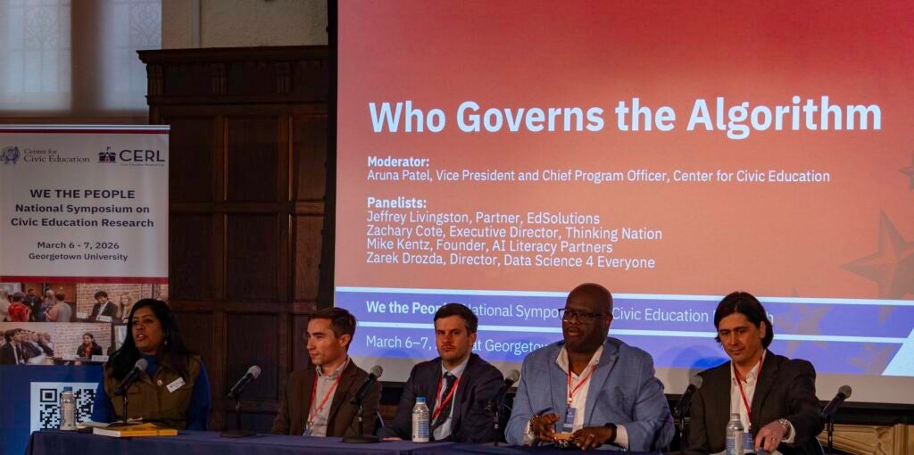 AI Panel at the We the People National Symposium on Civic Education